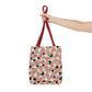 Heart Patterned Tote Bag - Cute & Stylish Carryall for Every Occasion