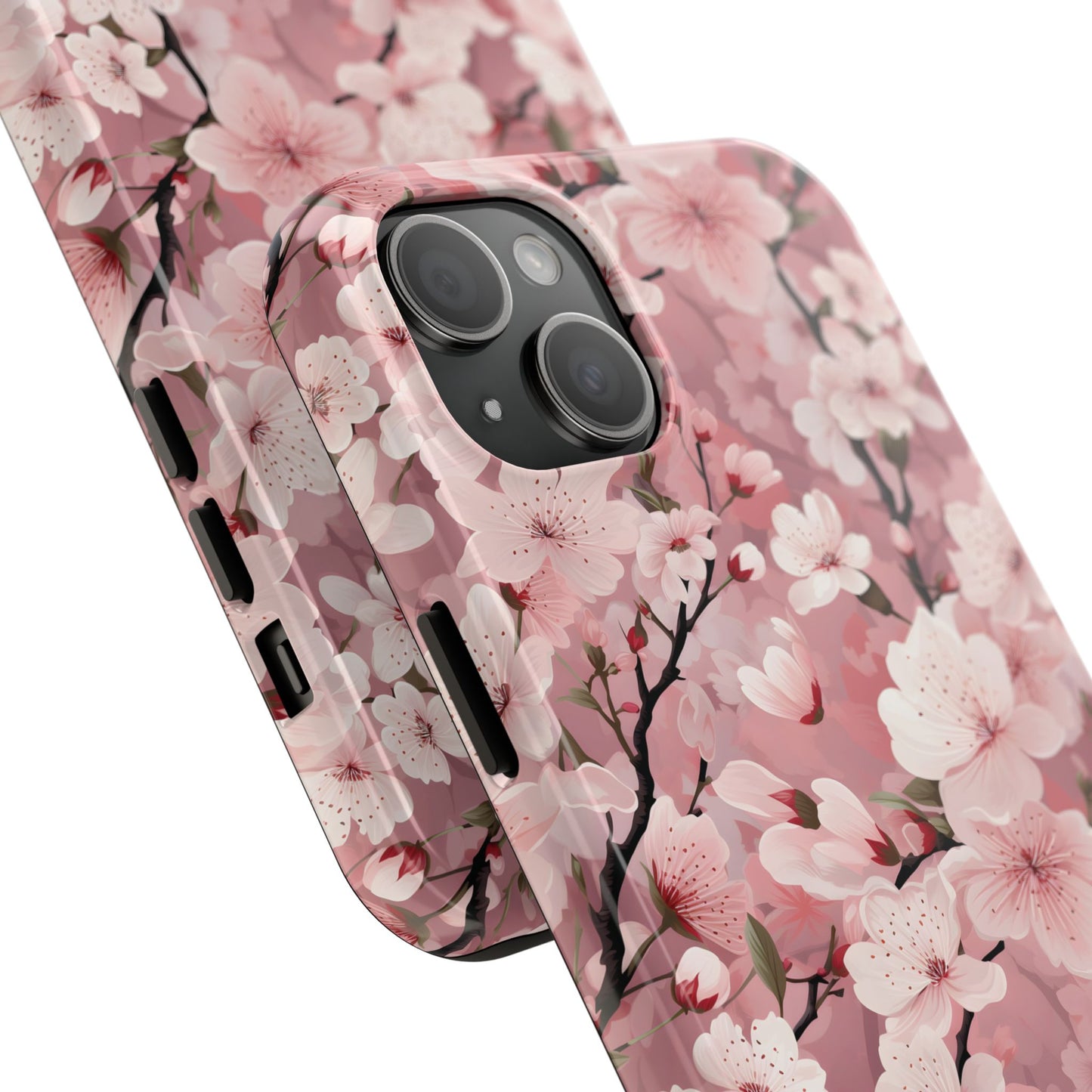 Cherry Blossom iPhone and Samsung Tough Phone Cases