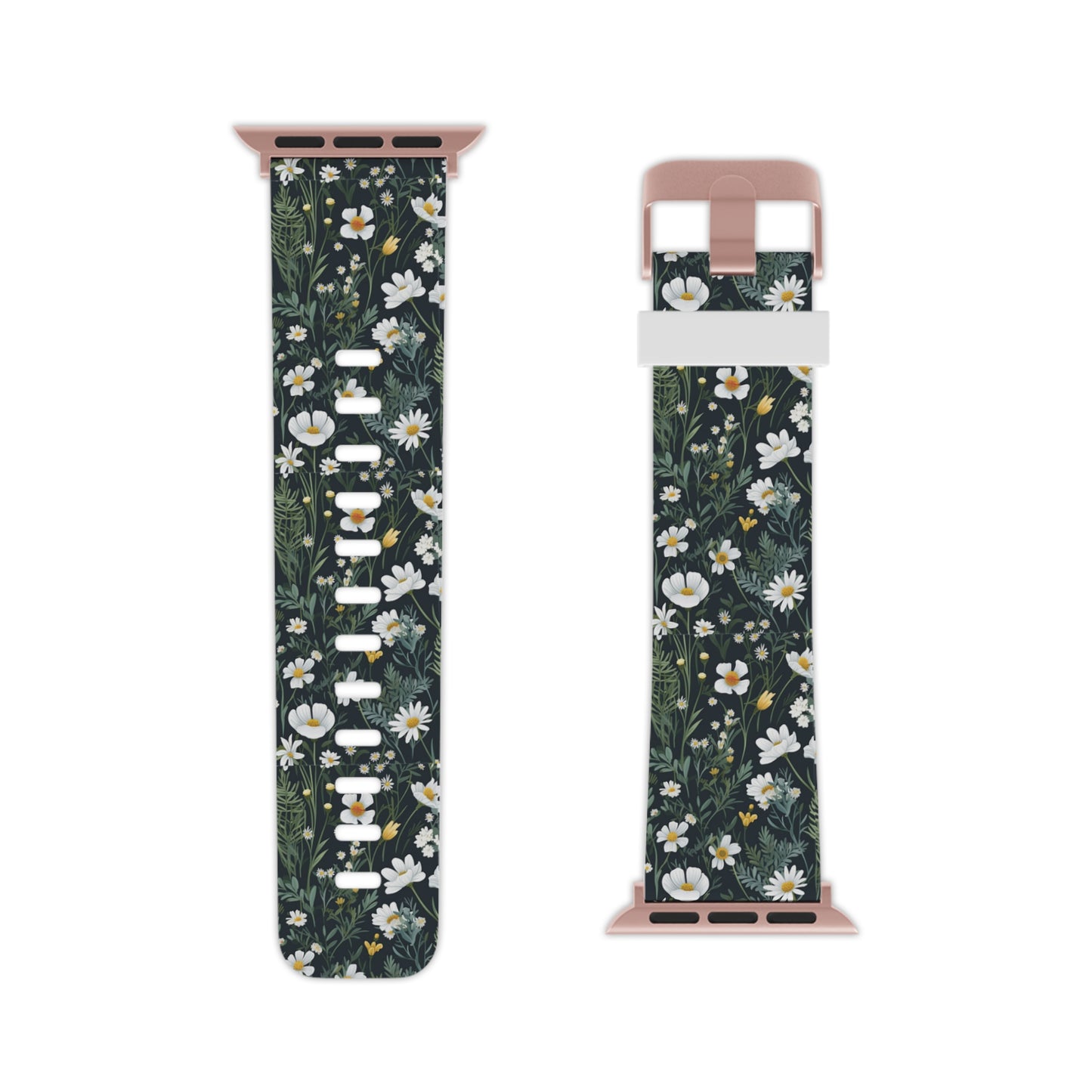 Daisy Delight Floral Apple Watch Band - Stylish & Comfortable for Any Occasion