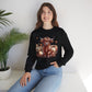 Autumn Highland Cow Charm Unisex Heavy Blend™ Crewneck Sweatshirt