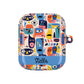 Personalized Abstract Art AirPod Case — Colorful Custom Name/Affirmation Design