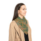 Brown Tropical Bliss Poly Scarf