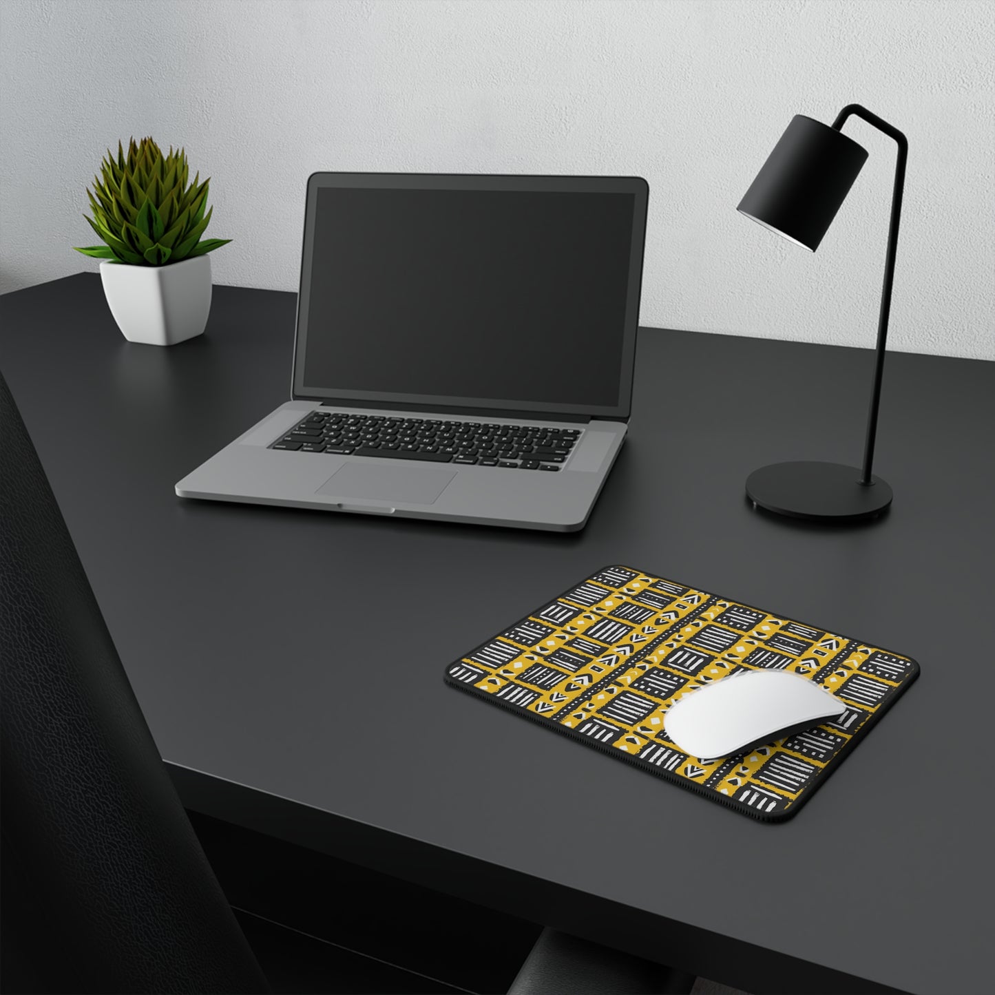 Tribal Vibes Stylish Non-Slip Gaming Mouse Pad with Modern Design