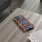 Psychedelic Visions Vibrant Samsung, iPhone and Google Pixel Phone Cases - Colorful Artistic Design