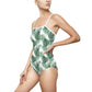 White Tropical Bliss Women's One-piece Swimsuit (AOP)