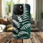 Elegant Fern Design Phone Case, Tough iPhone Cover, Nature Lover Gift, Botanical Phone Protector, Eco-Friendly Accessory