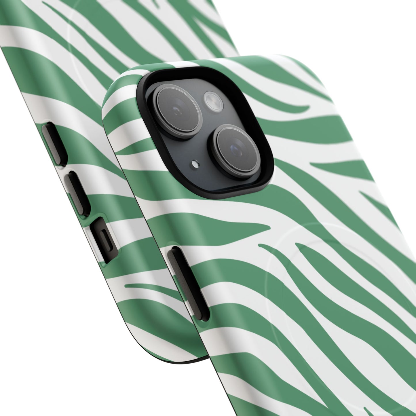 Trendy Zebra Print iPhone Case, Stylish Tough Magnetic Case for iPhone, Animal Print Accessory, Unique iPhone Cover, Gift for Animal Lovers