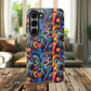Psychedelic Visions Vibrant Art iPhone and Samsung Phone Case - Stylish Tough Case for Artists & Creatives.