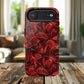 Crimson Bloom Tough iPhone Magnetic Case, Protective iPhone Case, Stylish iPhone Cover, Gift for Her, Mother's and Birthday Gifts, Unique Floral Accessories