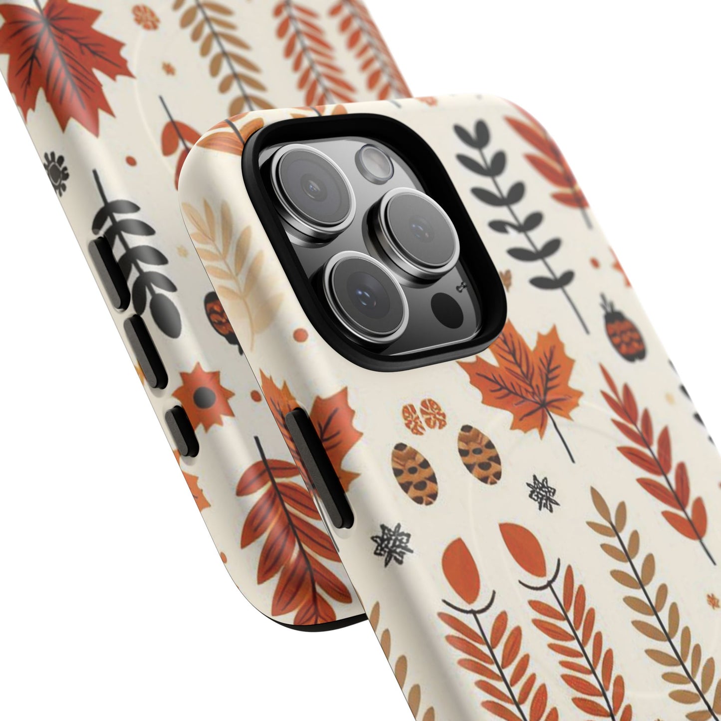 Autumn Whimsy Woods Tough iPhone Magnetic Case, Autumn iPhone Cover, Seasonal iPhone Accessories, Cute Gift for Fall Lovers, Nature-Inspired Design