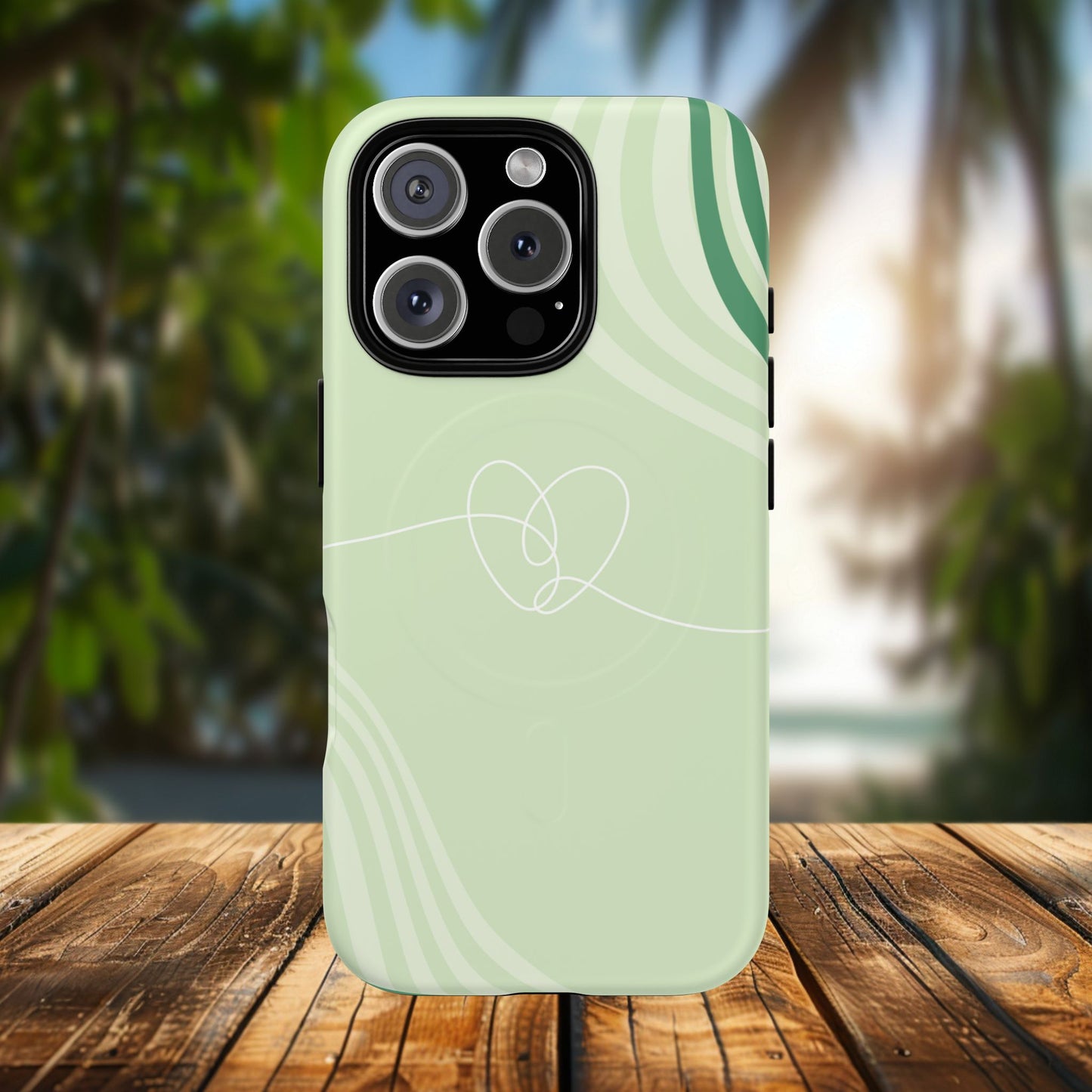 Loving Lines Tough iPhone Magnetic Cases, Eco-Friendly Gift, Birthday Present, iPhone 14, iPhone 15, iPhone 16, Pro, Pro Max, Plus MagSafe Protection Case.