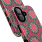 Floral KaleidoBloom iPhone Case, Tough Magnetic Cases, Floral iPhone Cover, Stylish Tech Accessory, Durable Design, Vibrant Gift Idea