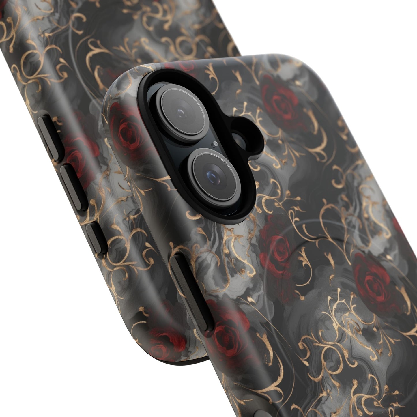 Elegant Floral Tough iPhone Magnetic Cases, iPhone Protection, Unique iPhone Covers, Stylish Mobile Accessories, Gift for Her