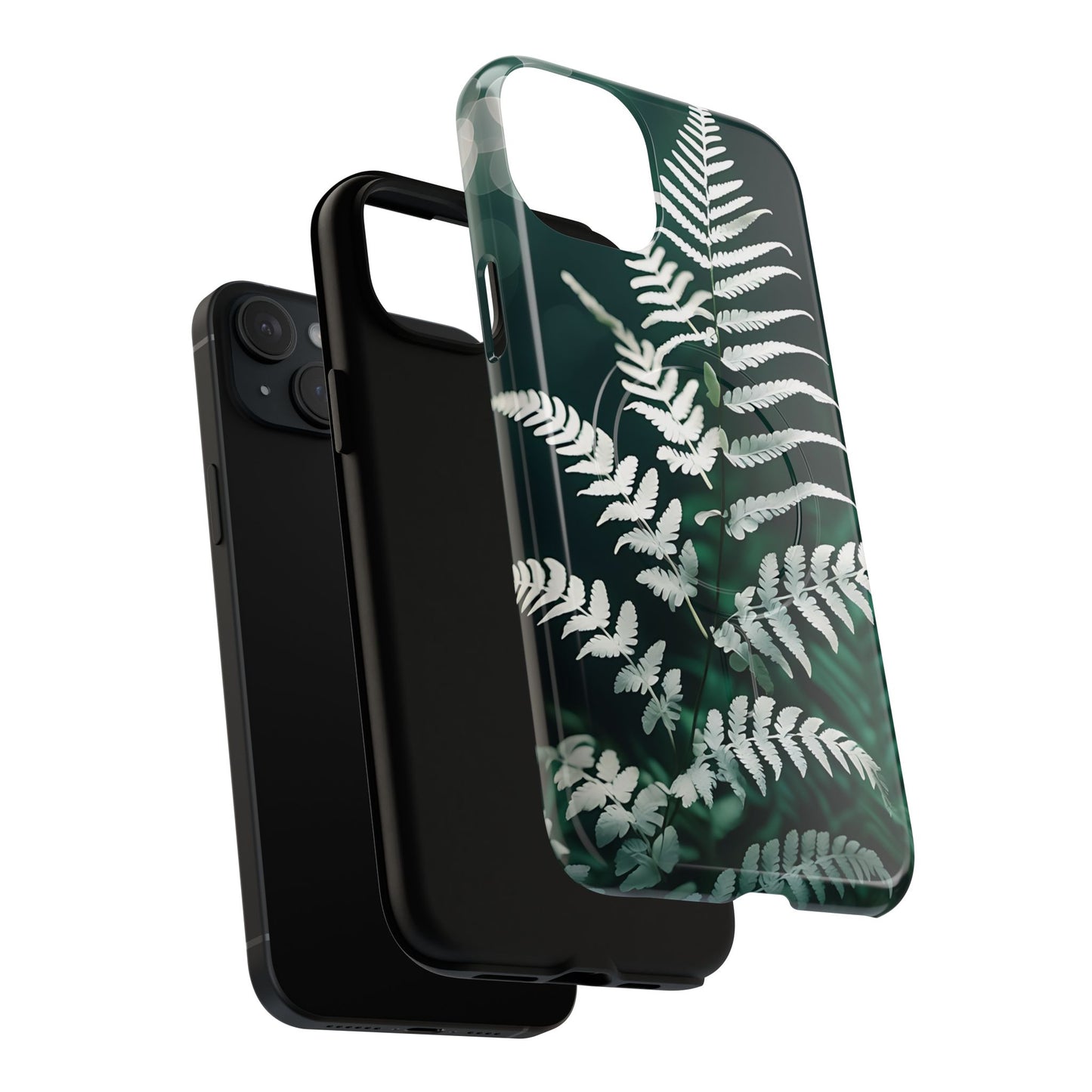 Elegant Fern Design Phone Case, Tough iPhone Cover, Nature Lover Gift, Botanical Phone Protector, Eco-Friendly Accessory