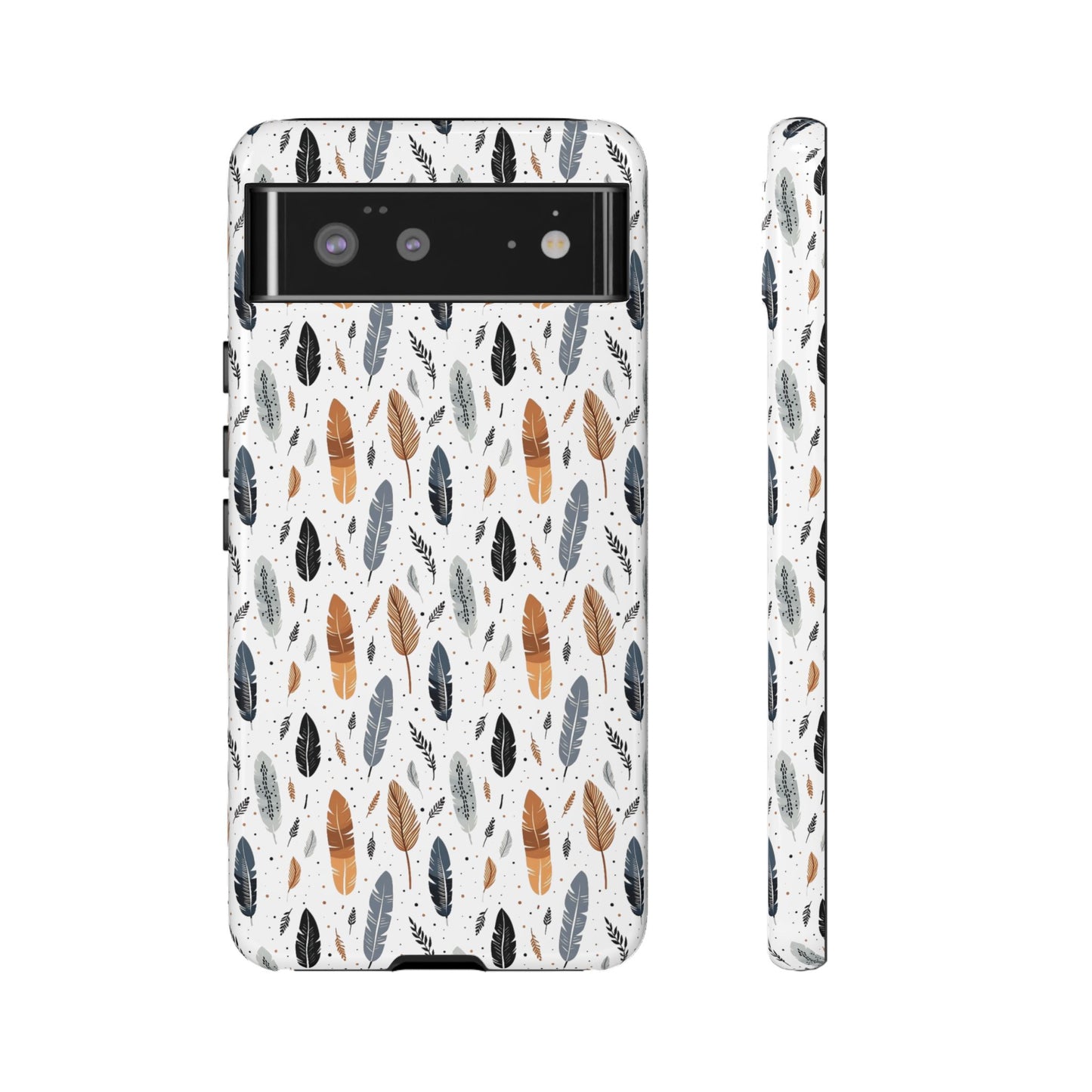 Whispering Feathers iPhone, Samsung and Google Tough Cases