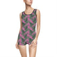 Pink Tropical Bliss Women's Vintage Swimsuit (AOP)