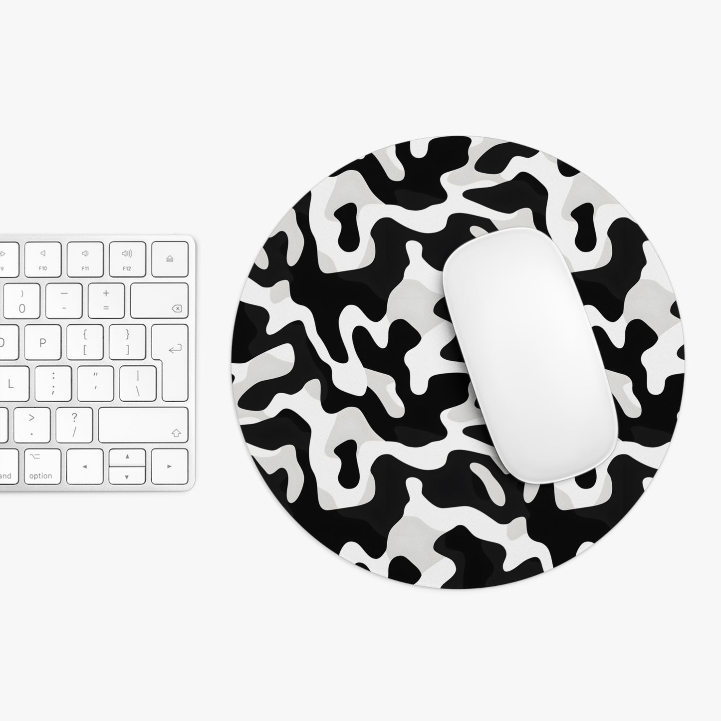 Urban Camo Abstract Mouse Pad - Stylish Desk Accessory for Home Office