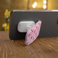 Cherry Blossom Dreams Phone Grip — Pink Retro Cherry Click-On Stand