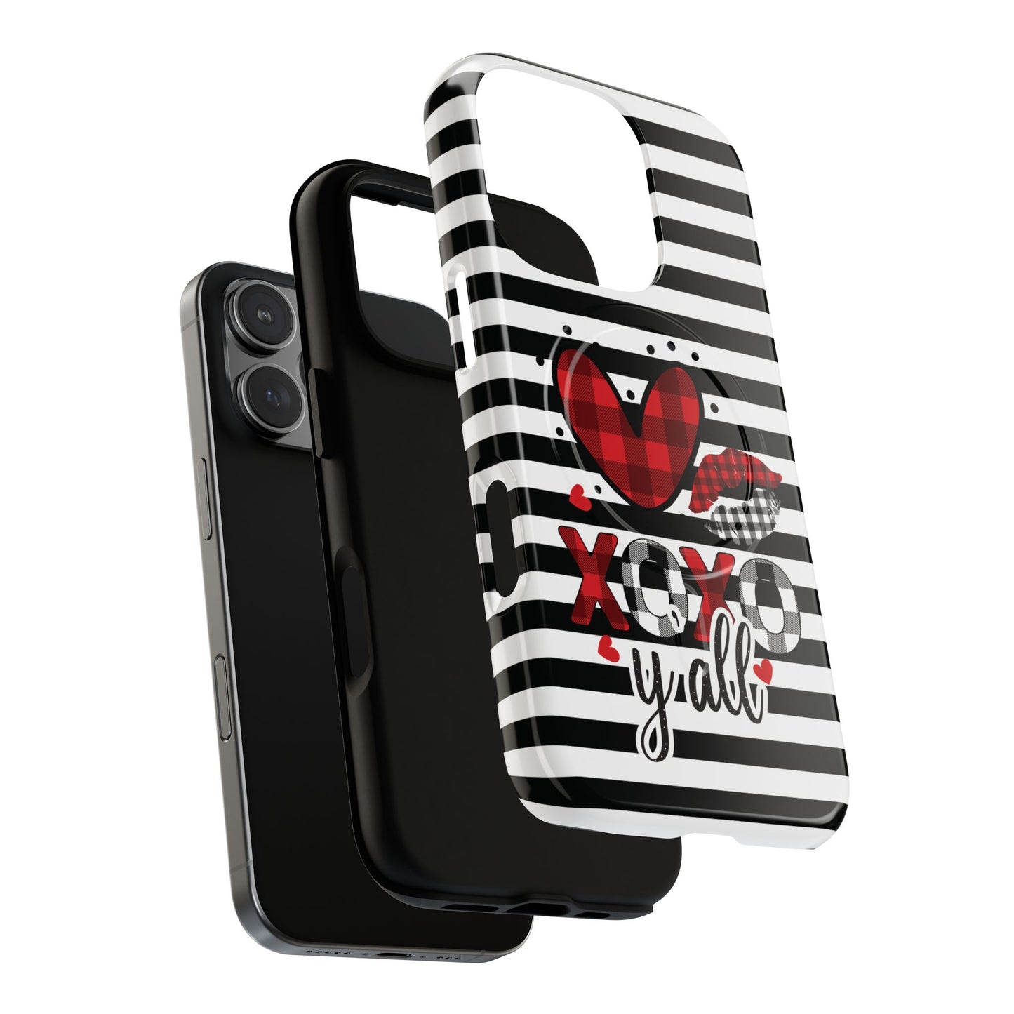 Stylish Tough Magnetic Phone Cases, Trendy Gifts for Her, Holiday Accessories, Floral Design, Cute Phone Protection