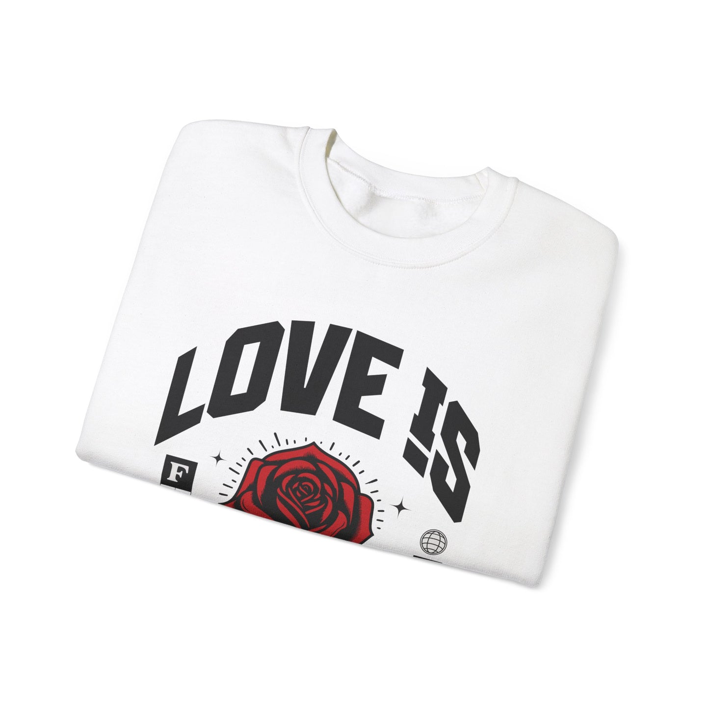 Love is ... Valentines Unisex Heavy Blend™ Crewneck Sweatshirt.