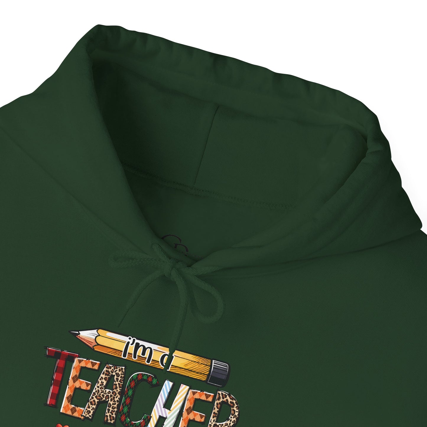 Teachers are Heros Unisex Heavy Blend™ Hooded Sweatshirt