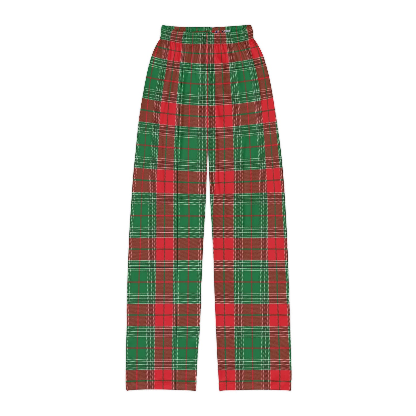 Green Plaid Perfection Kids Pajama Pants