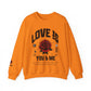 Love is ... Valentines Unisex Heavy Blend™ Crewneck Sweatshirt.