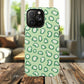 Chic Leopard Print iPhone Cases | Tough Magnetic Cases, iPhone Protection, Animal Print, Stylish Tech Accessories, Green iPhone Case