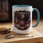 4th of July Eagle Coffee Mug — Patriotic American Flag Accent Mug (11/15oz)