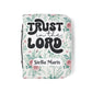 Floral Christian Bible Cover - Personalized with Name, Inspirational Gift for Baptism, Confirmation, or Any Religious Occasion
