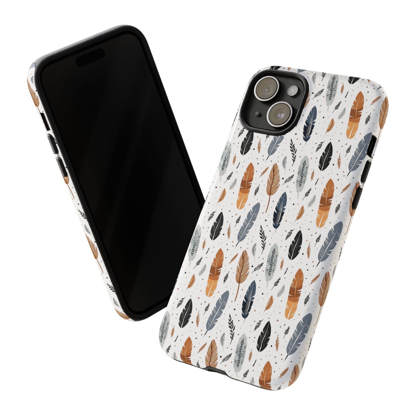 Whispering Feathers iPhone Tough Cases