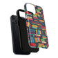 Colorful Book-Themed Phone Case, Literary Gift, Tough Magnetic Case, Book Lover’s Accessory, Phone Protection, Reading Enthusiast