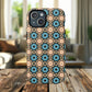 Sahara Star Mosaic Colorful Geometric iPhone Cases, Tough Magnetic iPhone Cases, Vibrant Design iPhone Cover, Durable iPhone Protection, Stylish Tech Accessories.