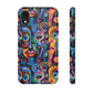 Psychedelic Visions Colorful Art iPhone Case - Tough Cases with Vibrant Abstract Design