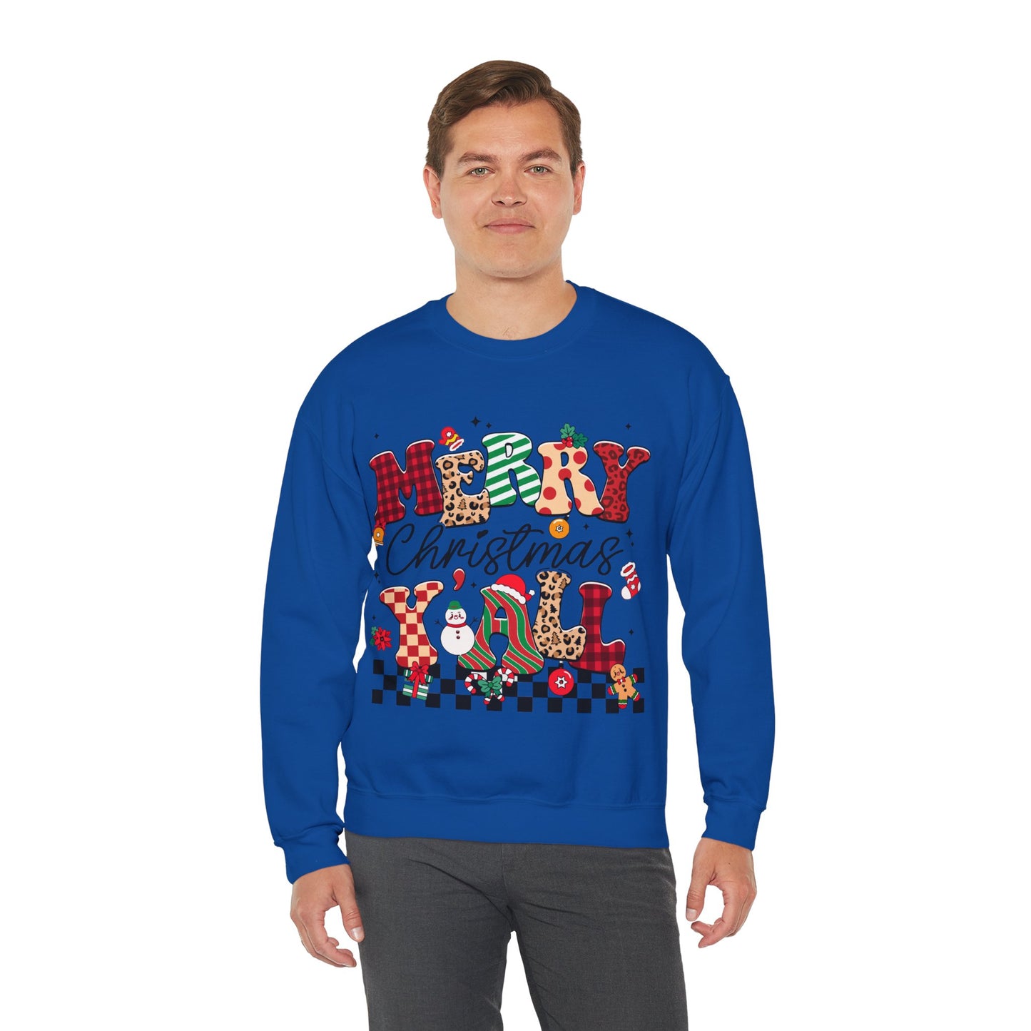 Merry Christmas  Unisex Heavy Blend™ Crewneck Sweatshirt