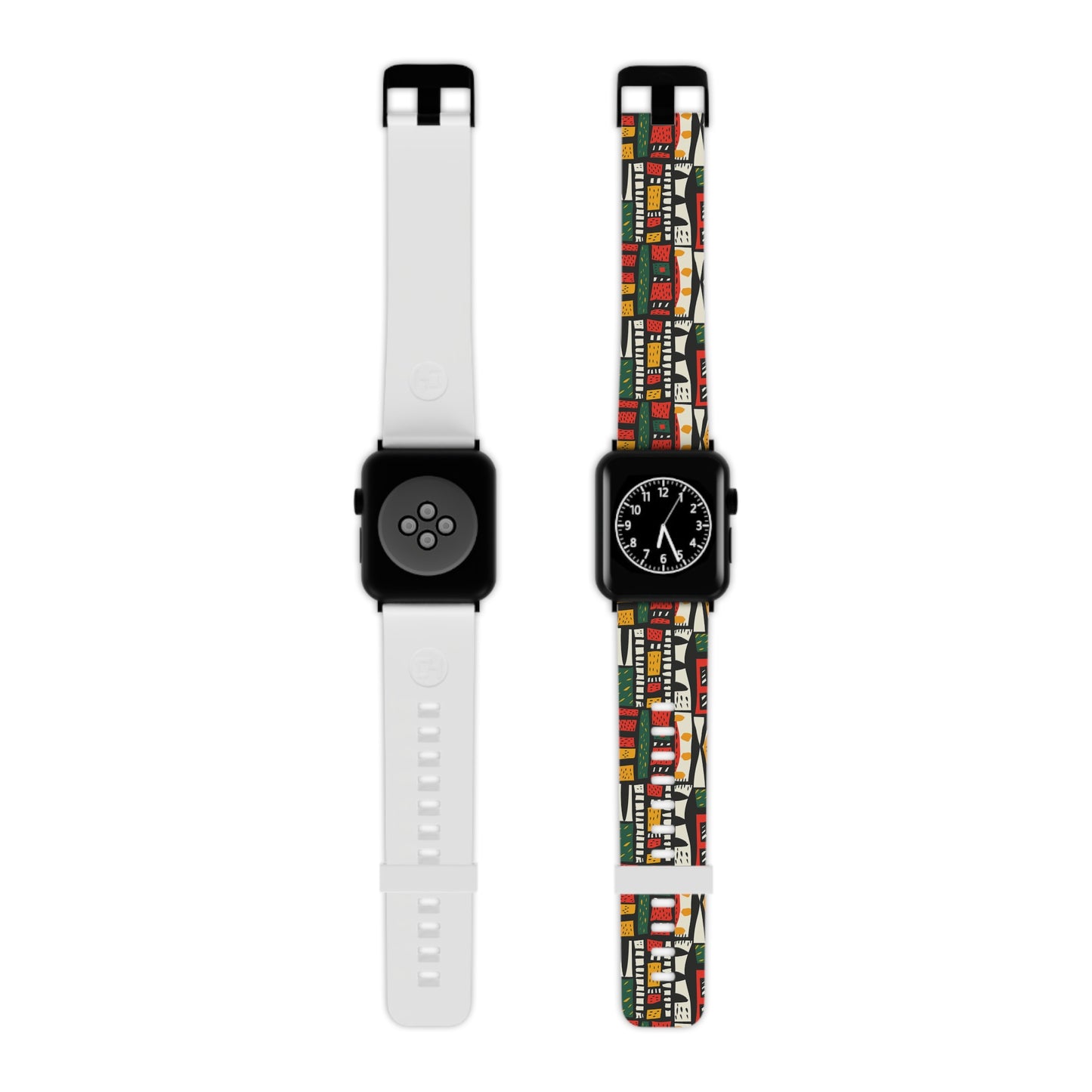 Tribal Harmony Vibrant Apple Watch Band, Colorful Watch Strap, Unique Wristband for Apple Watch, Artistic Accessory, Trendy Gift Idea, Seasonal Style