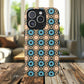 Sahara Star Mosaic Colorful Geometric iPhone Cases, Tough Magnetic iPhone Cases, Vibrant Design iPhone Cover, Durable iPhone Protection, Stylish Tech Accessories.
