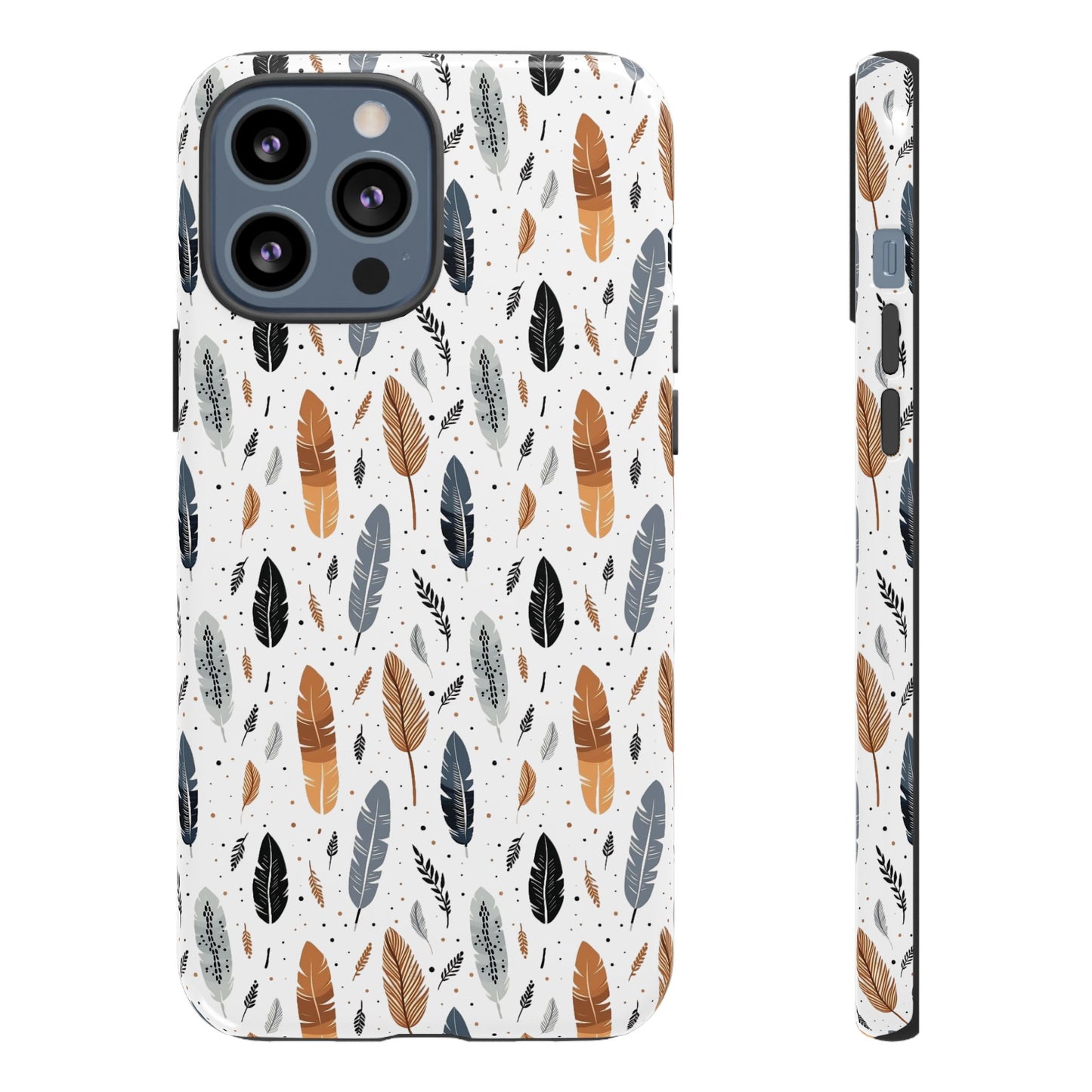 Whispering Feathers iPhone Tough Cases