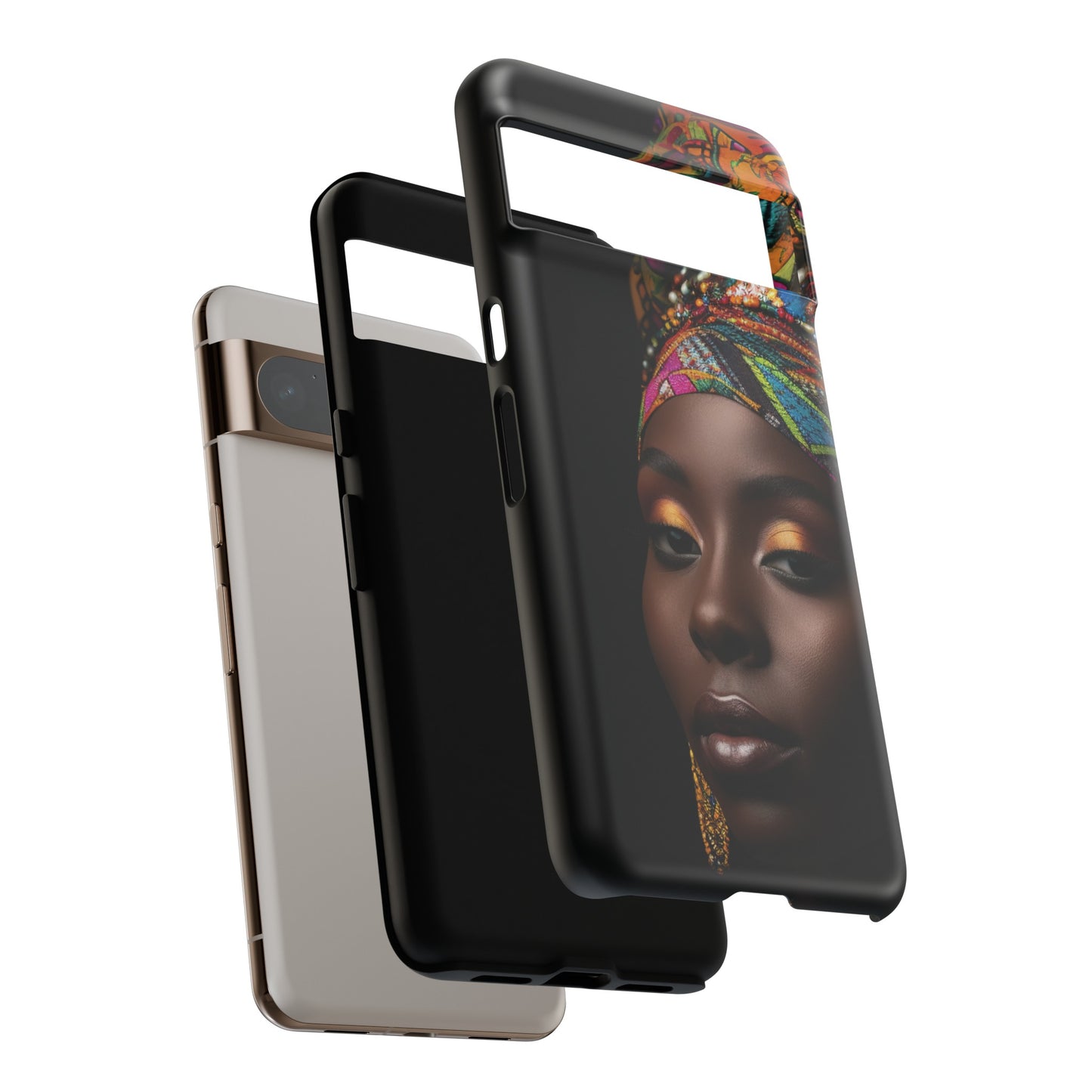 Regal Reflections: African Majesty Google Pixel Cases