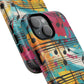 Vibrant Music Note Phone Case, Tough Magnetic Case, Music Lover Gift, Colorful Phone Accessory, Customizable Phone Cover, Unique Gift Idea