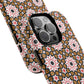 Bohemian Patterned Tough Magnetic Cases, Unique Phone Protection, Stylish Phone Cover, Gift for Trendsetters, Vibrant Designs