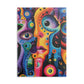 Psychedelic Visions Hardcover Notebook with Puffy Covers