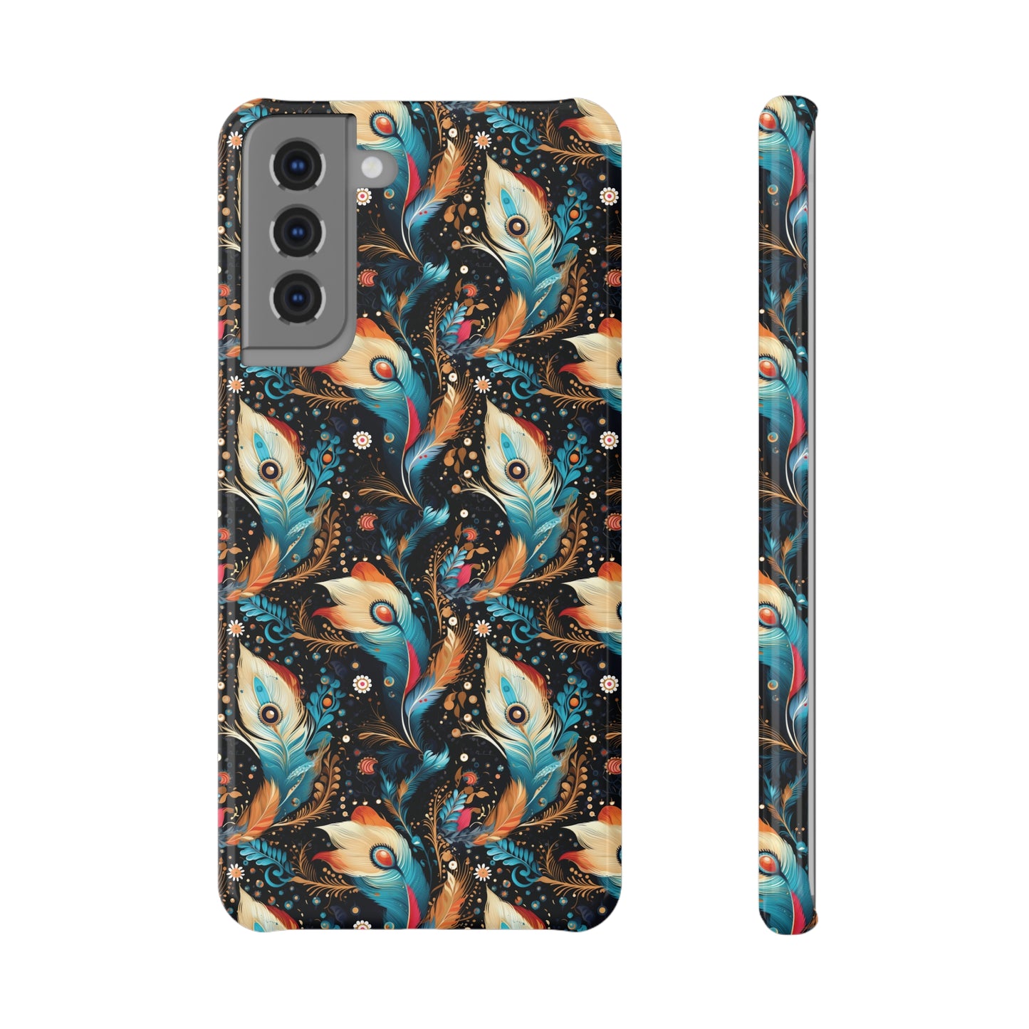 Ethereal Feathers Samsung Galaxy Slim Snap Case