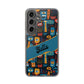 Phone Case — Colorful Abstract Faces Clear Impact-Resistant Case