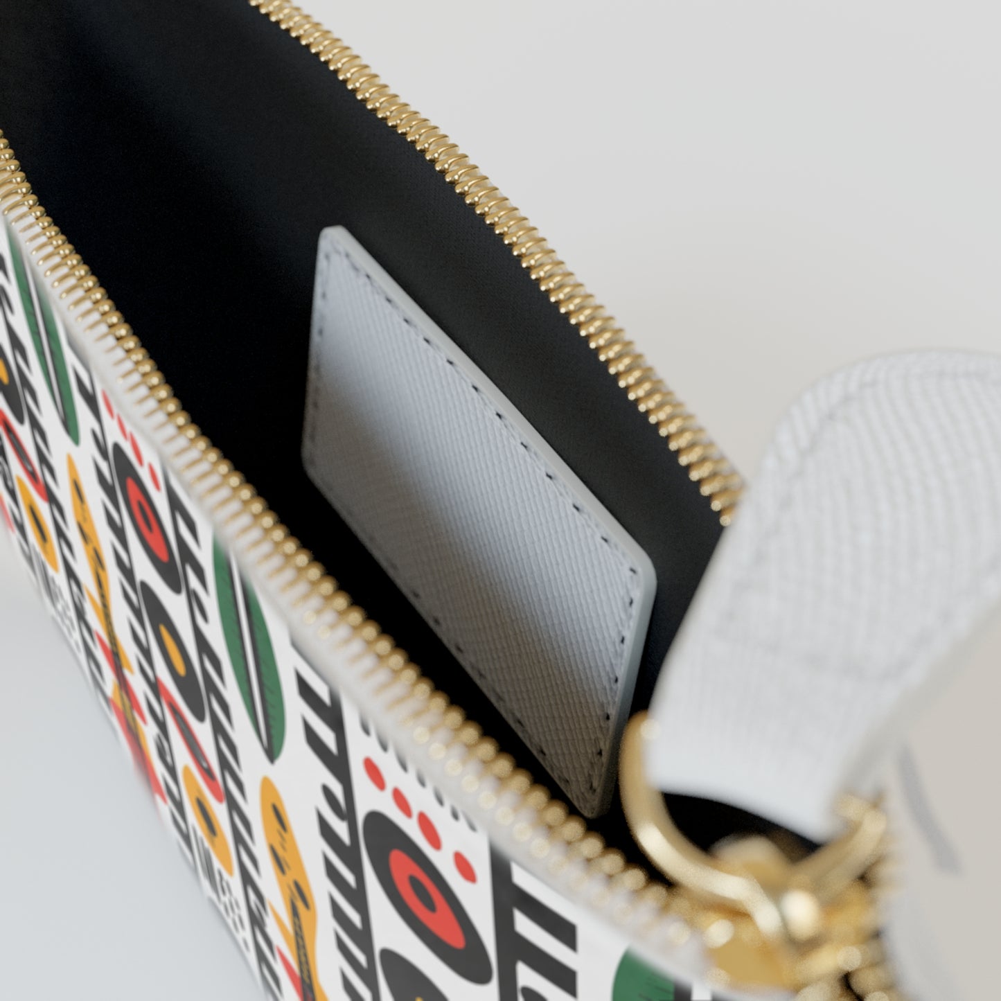 Afrobeat Harmony Bohemian Mini Clutch Bag - Colorful Tribal Pattern