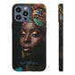 Regal Reflections: African Majesty iPhone, Samsung and Google Tough Phone Cases.