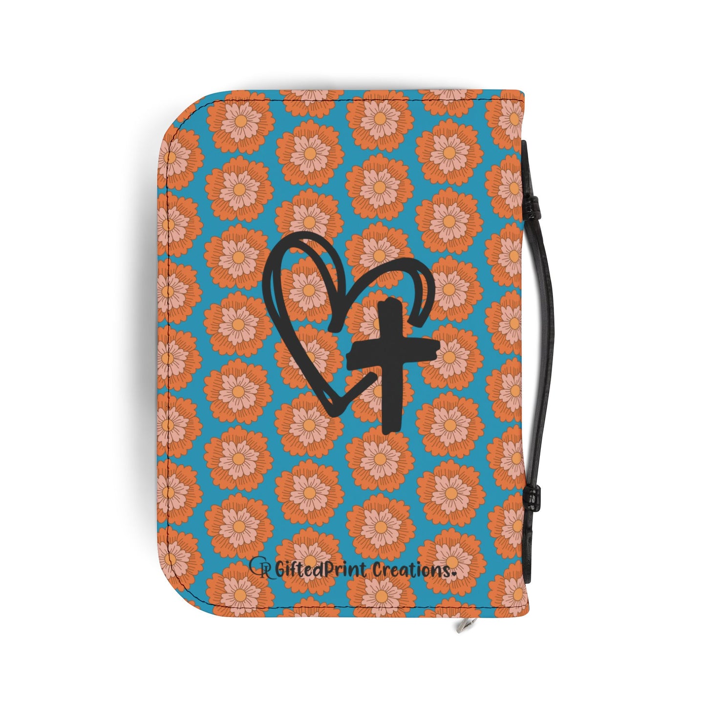 Personalized Floral Bible Cover - Trust in the Lord Design for Believers| Baptism | Christening | Anniversary | Birthday Gifts.