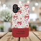 Personalized Rosette Coquette Phone Case - Custom Name/Message 'I Am Stronger Than The Storm' Floral Bow Protective Case