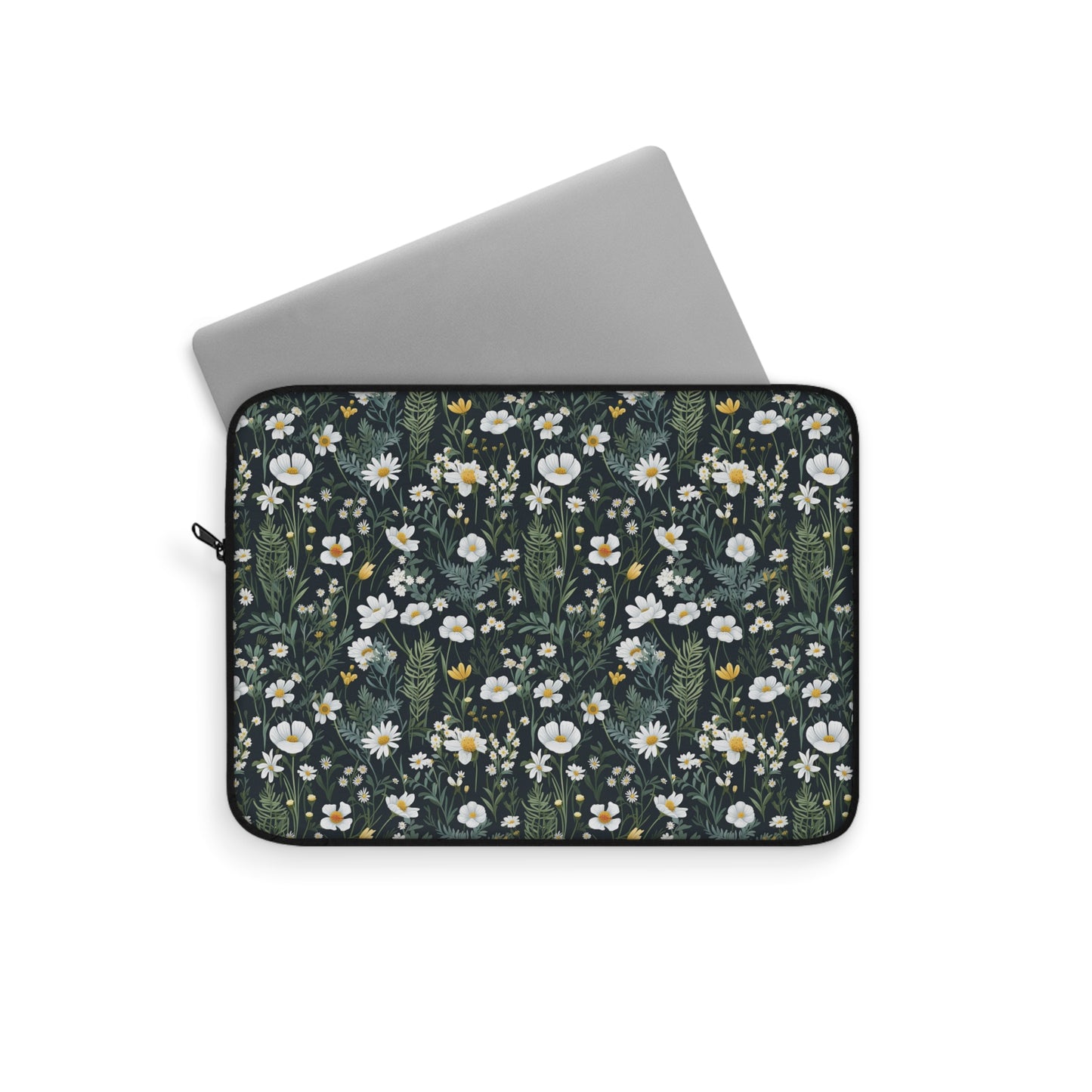 Floral Daisy Delight Laptop Sleeve - Stylish & Functional Design for Nature Lovers