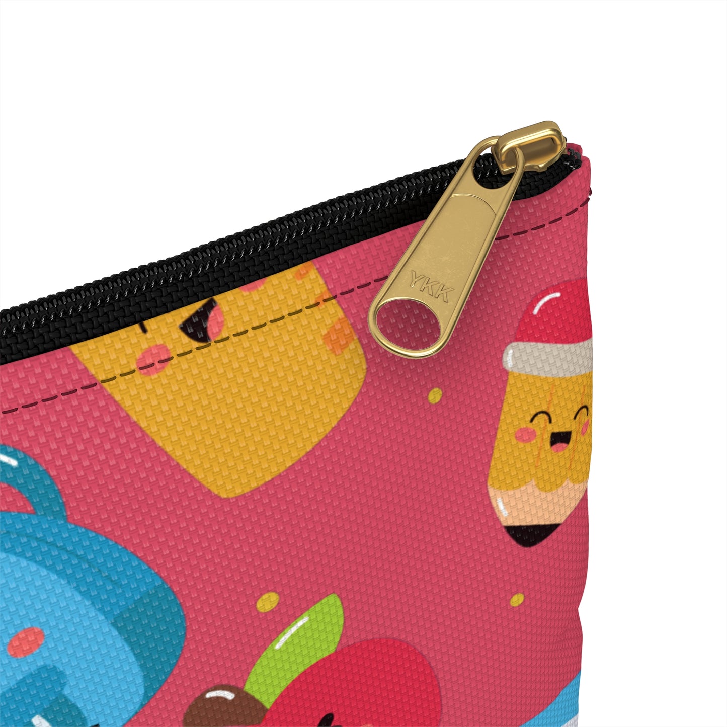 Personalized Kawaii Composition Book Inspired Accessory Pouch, Kids School Supplies, Classroom Organizer, Teacher Gift, Fun Stationery Case, Back to School